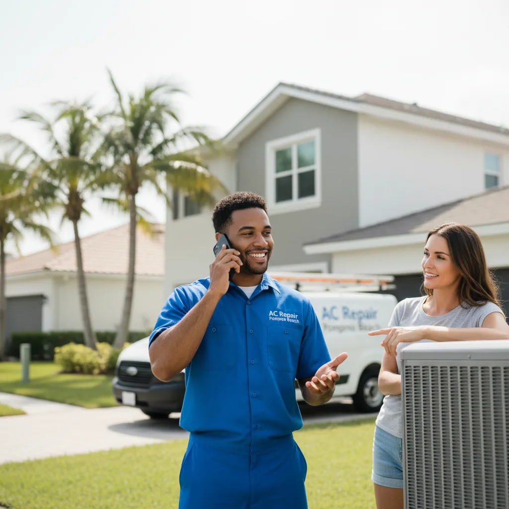 AC Repair Pompano Beach customer support in Mount Washington